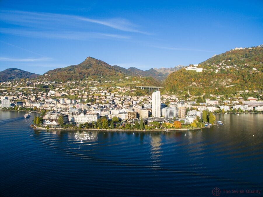 aerial view of montreux waterfront switzerland 15