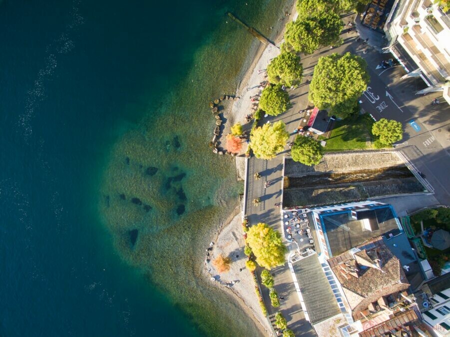 aerial view of montreux waterfront switzerland 6