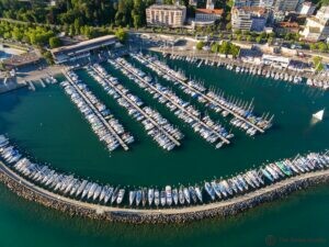 aerial view of ouchy waterfront in lausanne switzerland 21