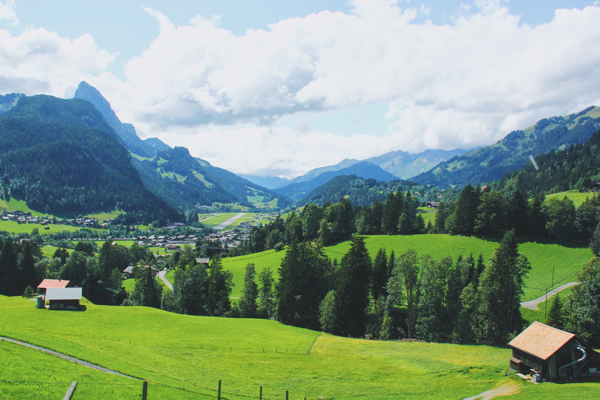 Beautiful scenic view of rural area in Switzerland | The Swiss Quality ...