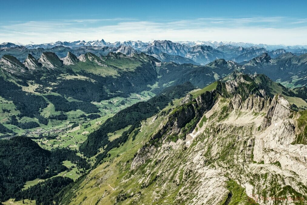 mountain view from mount saentis switzerland swiss alps 1 1