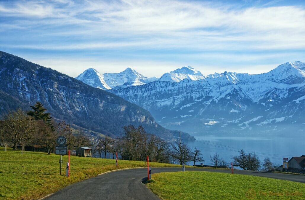 road view to jungfrau