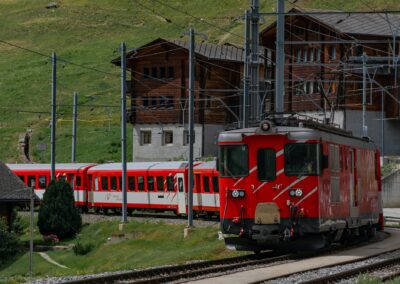 zermatt switzerland gornergrat tourist train valais region, Outdoor Fitness Trails