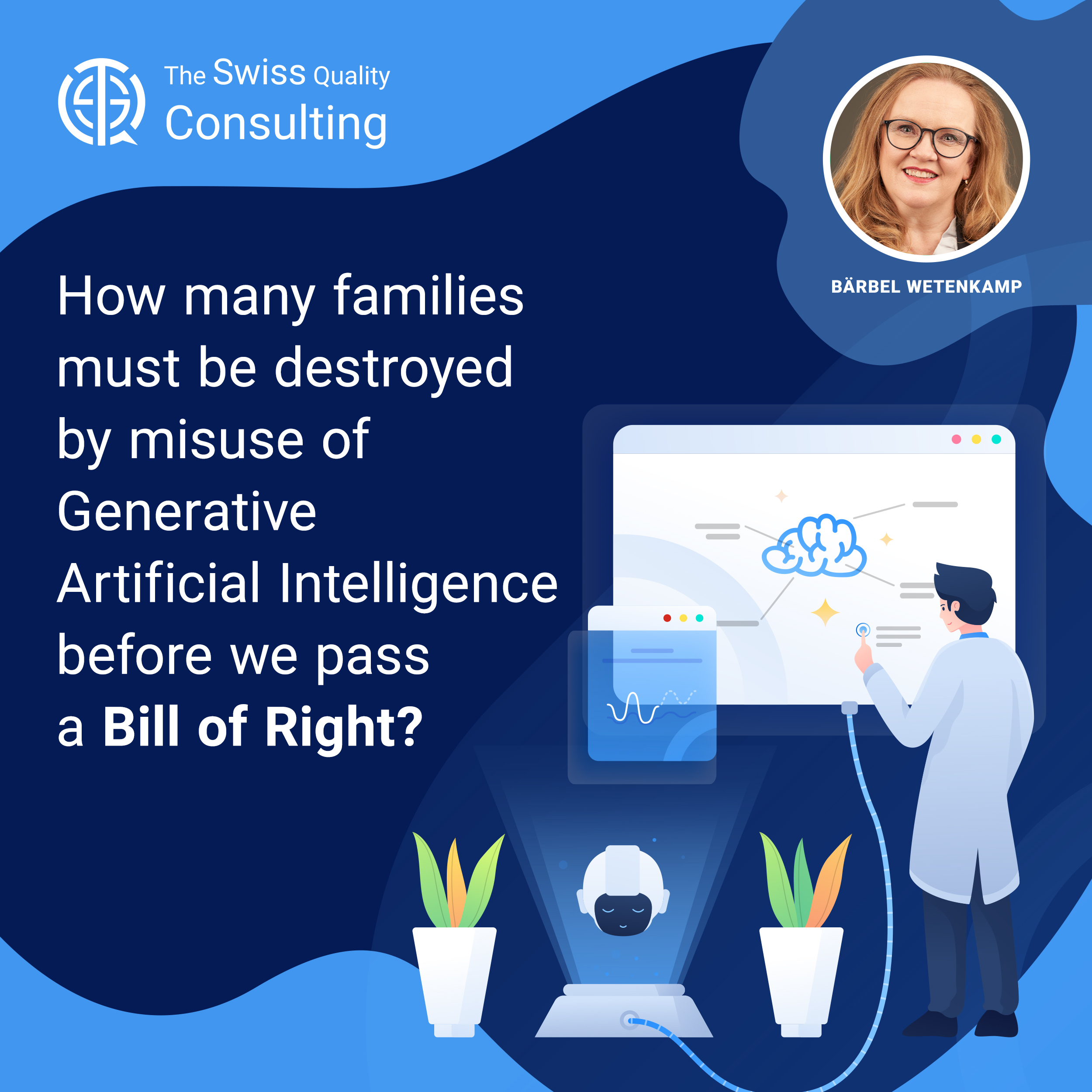 How many families must be destroyed by misuse of Generative Artificial Intelligence before we pass a Bill of Right? 