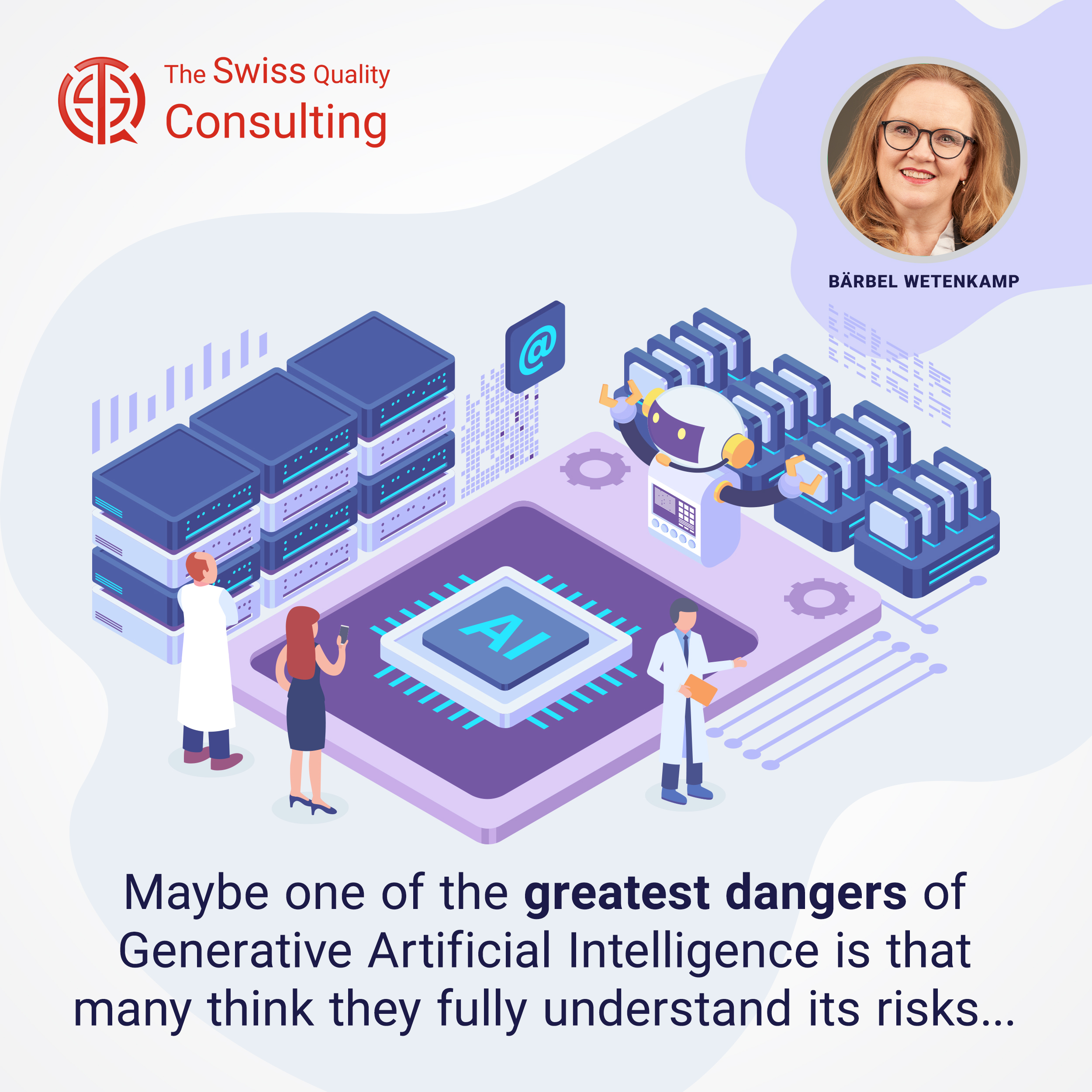 Maybe one of the greatest dangers of Generative Artificial Intelligence is that many think they fully understand its risks... 