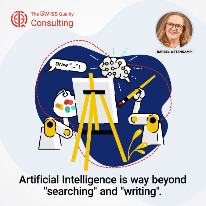 Artificial Intelligence is way beyond "searching" and "writing".