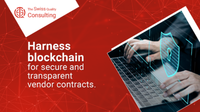 Harness blockchain for secure and transparent vendor contracts: