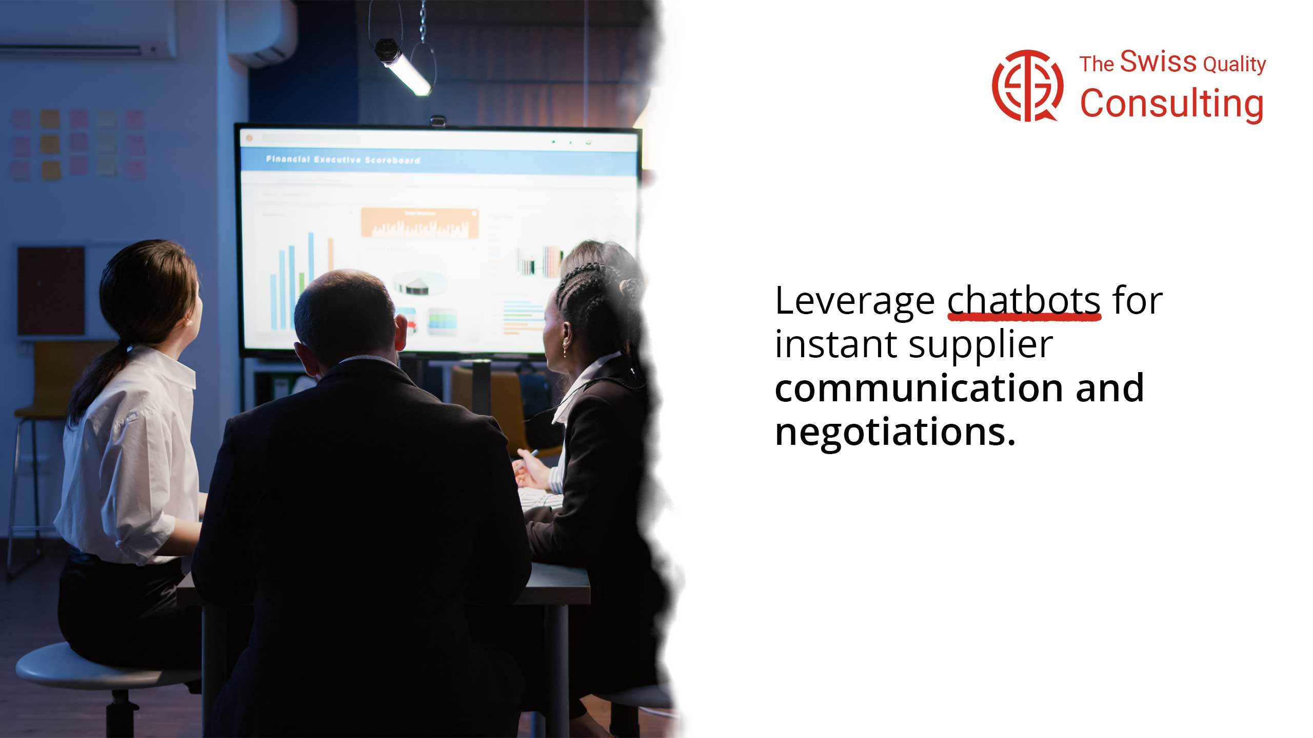 Leverage Chatbots For Instant Supplier Communication And Negotiations