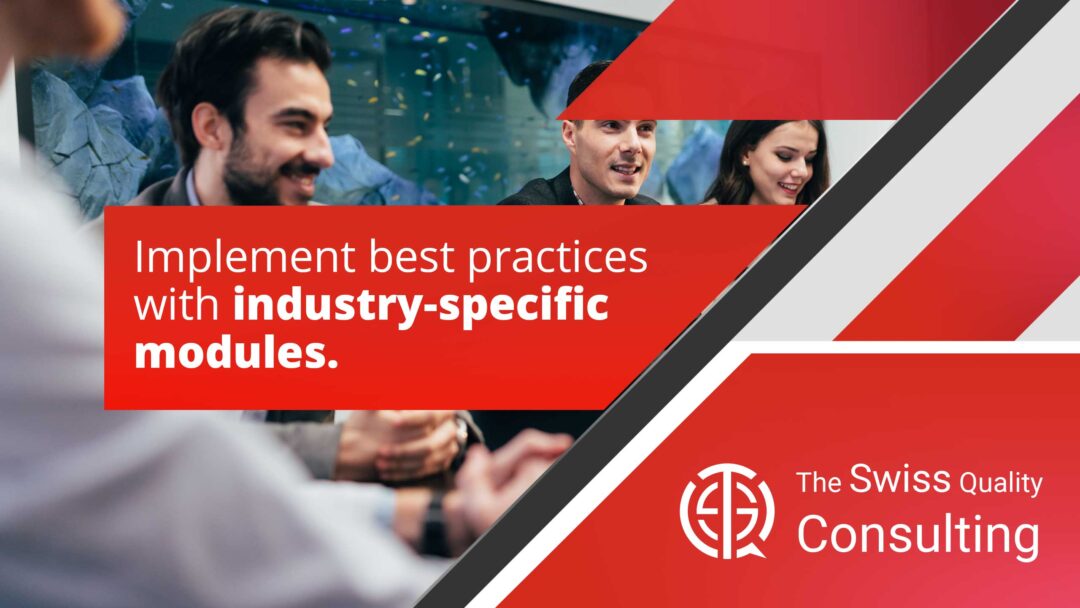 Implement Best Practices with Industry-Specific Modules