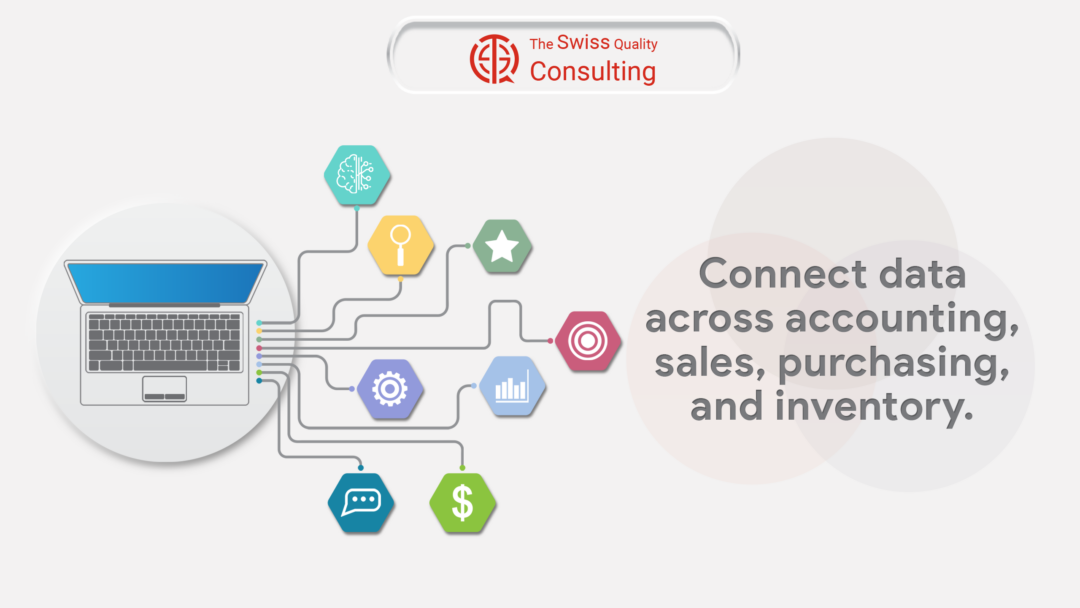 Connect Data Across Accounting, Sales, Purchasing, and Inventory for Business Efficiency
