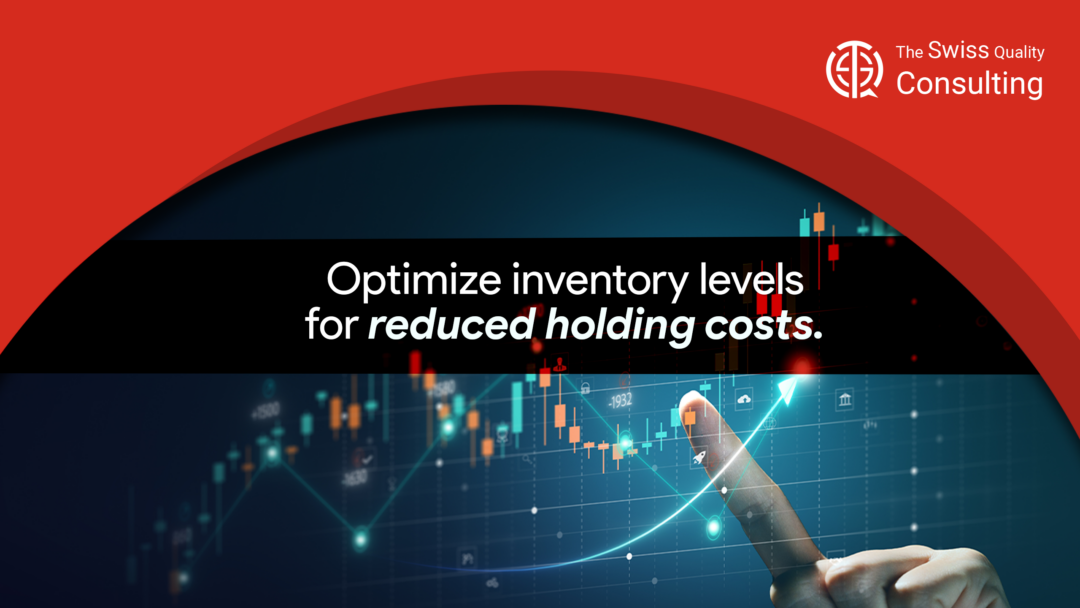 Optimize inventory levels for reduced holding costs