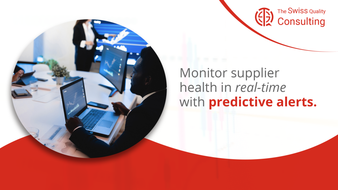 Monitor Supplier Health in Real-Time with Predictive Alerts