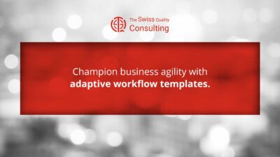 Championing Business Agility with Adaptive Workflow Templates