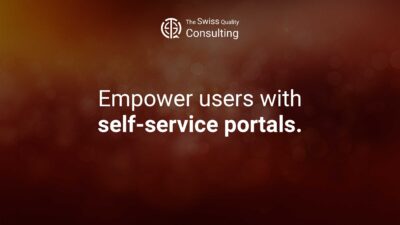 Empowering Users with Self-Service Portals