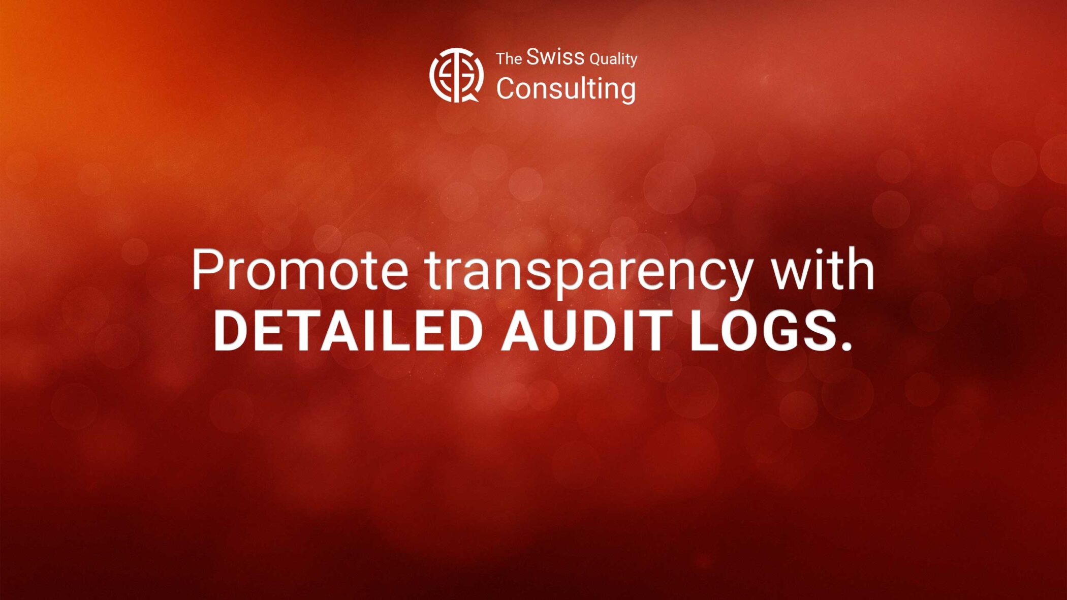 Promoting Transparency with Audit Logs: A Key to Building Trust in Business