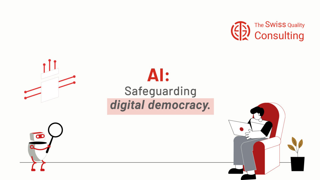 AI Safeguarding Digital Democracy
