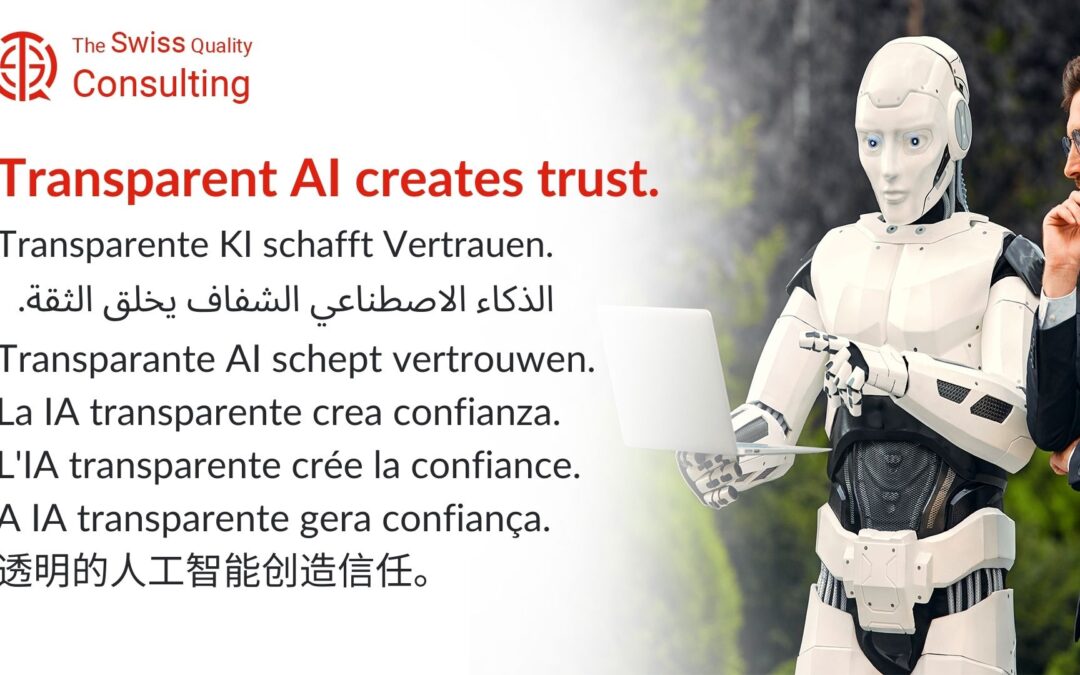 Transparent AI creates trust