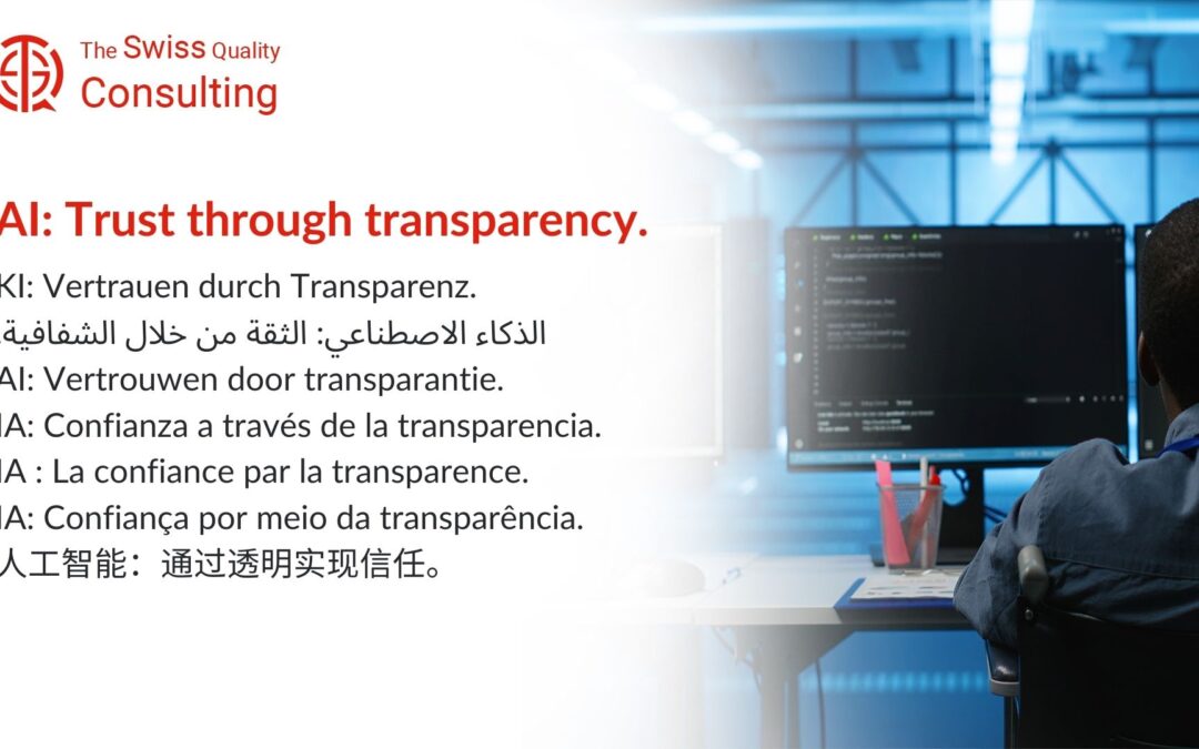 AI Trust through transparency