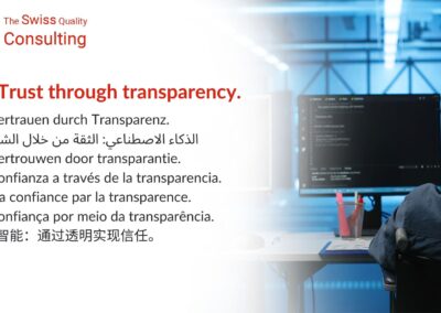 AI Trust through transparency