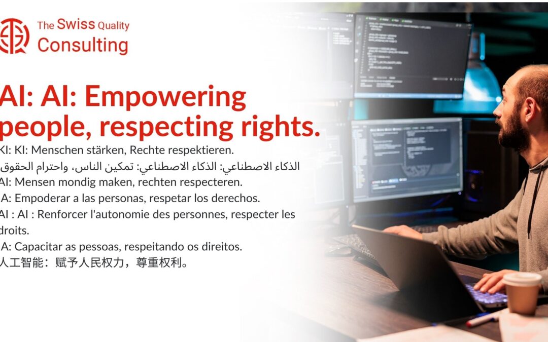 AI Empowering People Respecting Rights