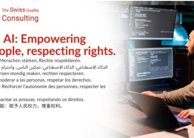 AI Empowering People Respecting Rights